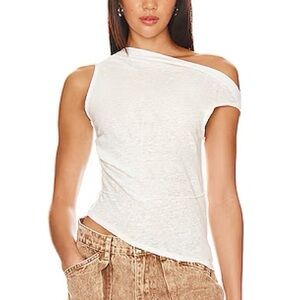 white Free People Fall For Me Sleeveless